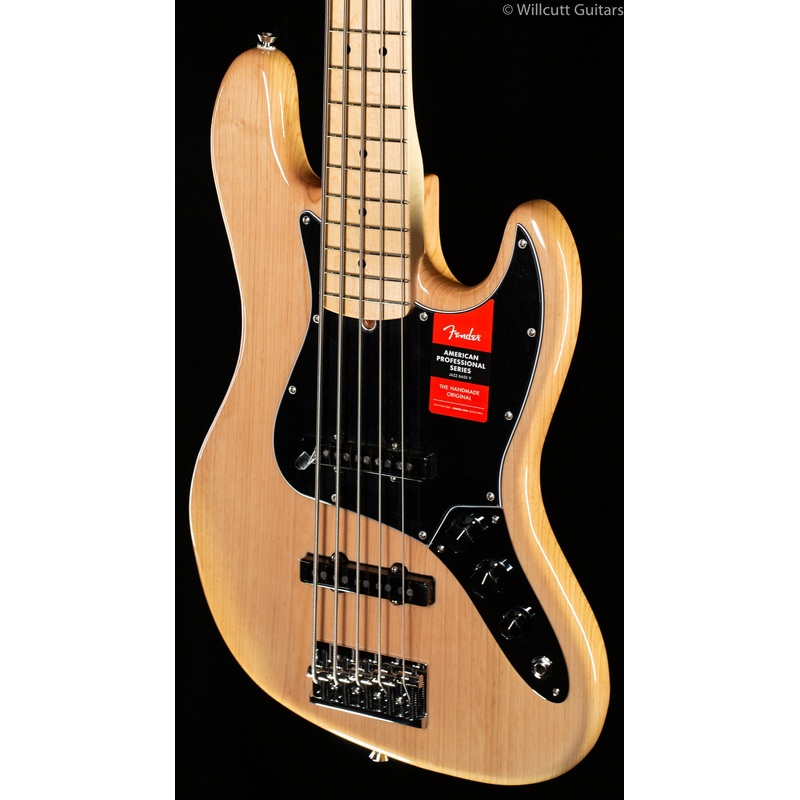 Fender American Professional Jazz Bass V Natural Maple