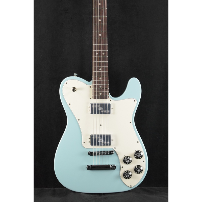 Fender Kingfish Delta Day Telecaster Deluxe Daphne Blue Rosewood Fingerboard