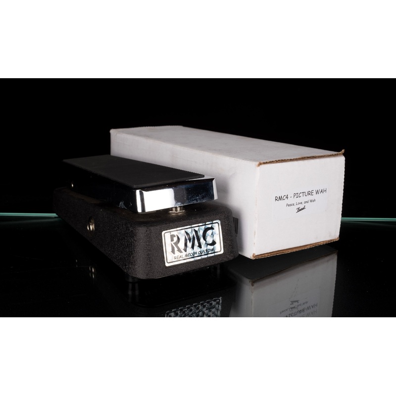 Used Real McCoy Custom RMC4 Picture Wah Pedal with Box
