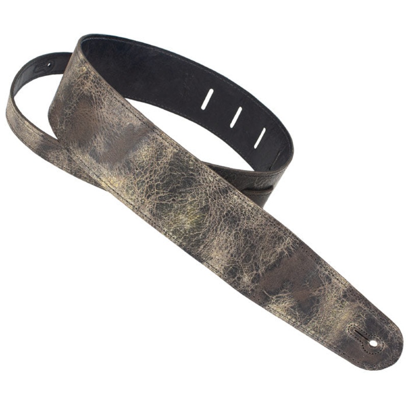 WEATHERED LEATHER DISTRESSED BLACK