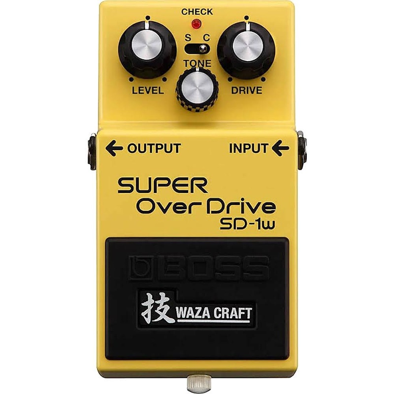 BOSS SD-1W Waza Craft Super Overdrive Guitar Effects Pedal