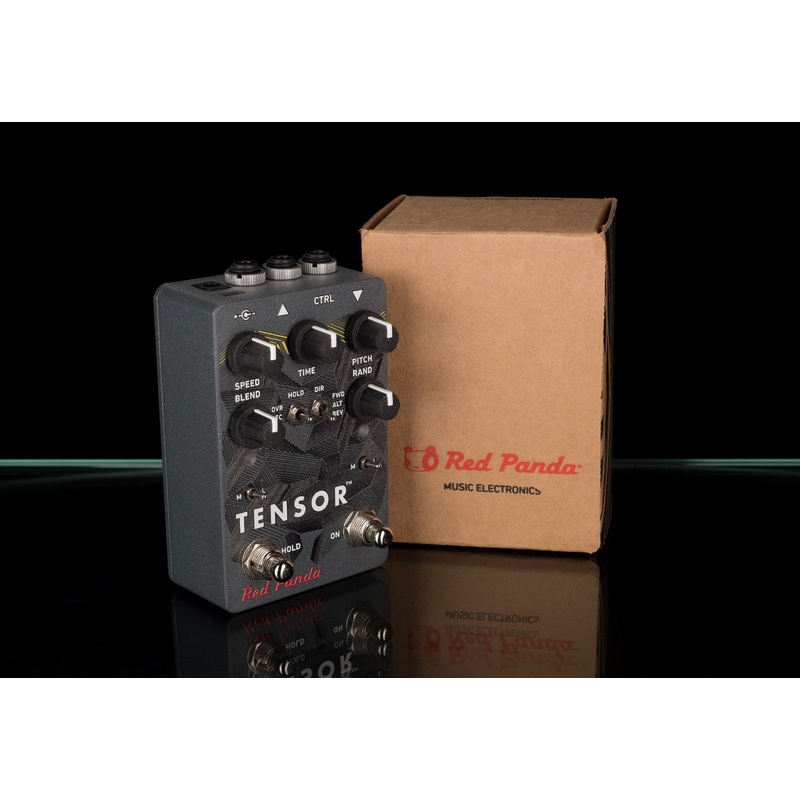 Used Red Panda Tensor Tape Delay Time Warp Guitar Effect Pedal With Box