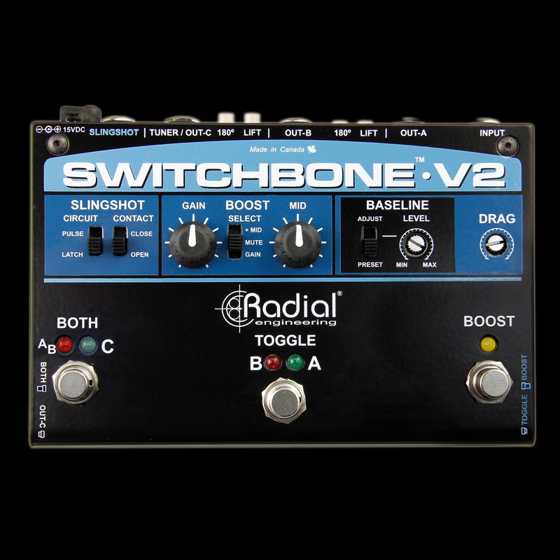 Radial Engineering Switchbone V2 ABY/C Amp Selector and Booster