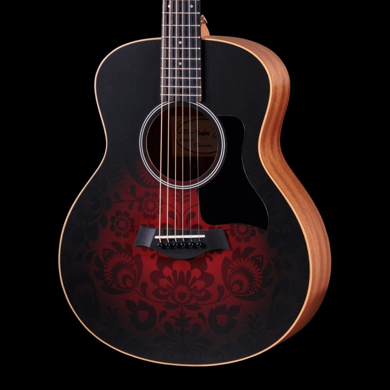 Taylor GS Mini-e Special Edition Victorian Burst Acoustic Electric Guitar With Gig Bag