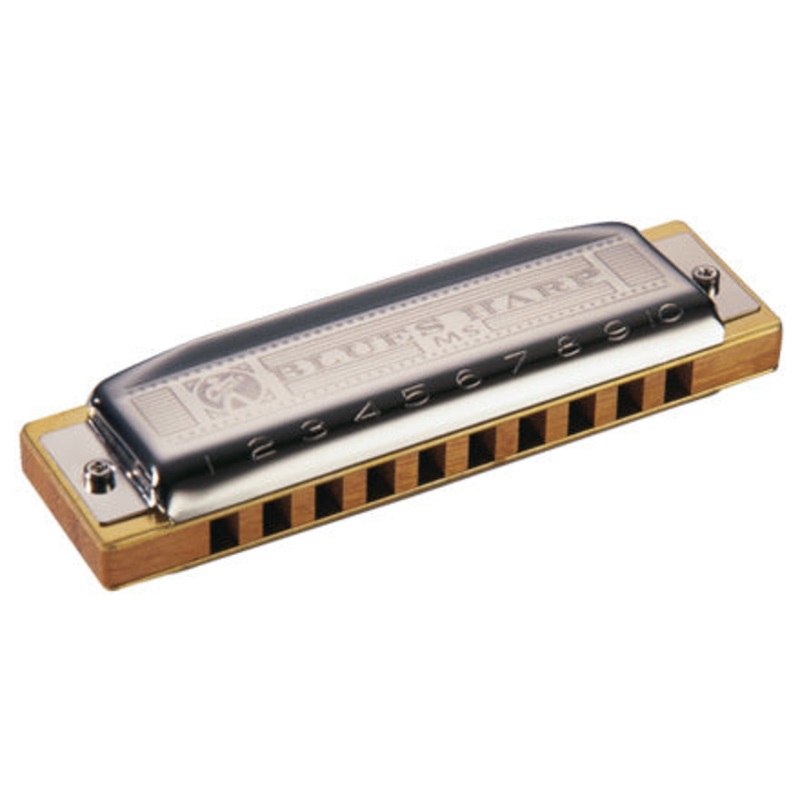 Hohner MS Series Blues Harp Harmonica in the Key of E The Legendary Harp For Blues!
