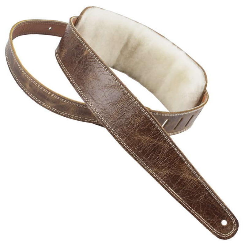 LEATHER SERIES WOOL LINED/PADDED BROWN