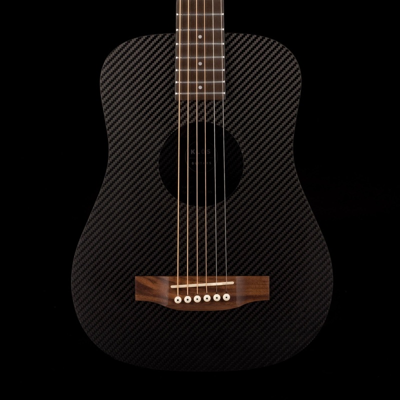 Pre Owned KLS Graphite Travel Guitar With Gig Bag