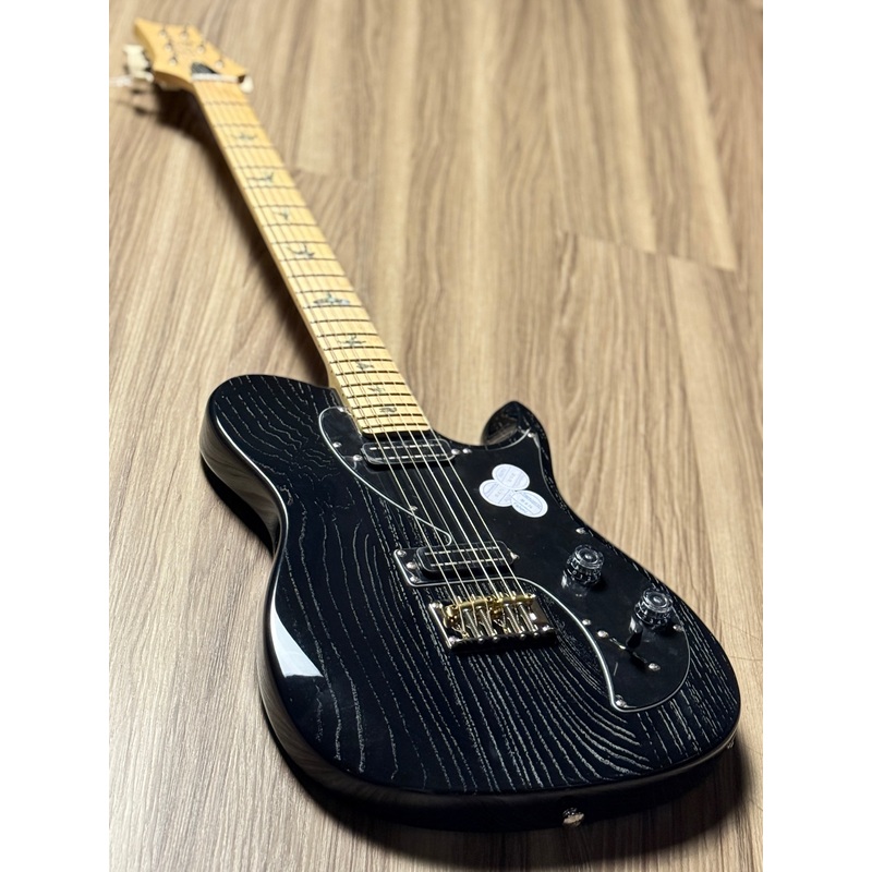 PRS SE NF 53 Ash Body DD S Pickups in Black Doghair w/Gig Bag