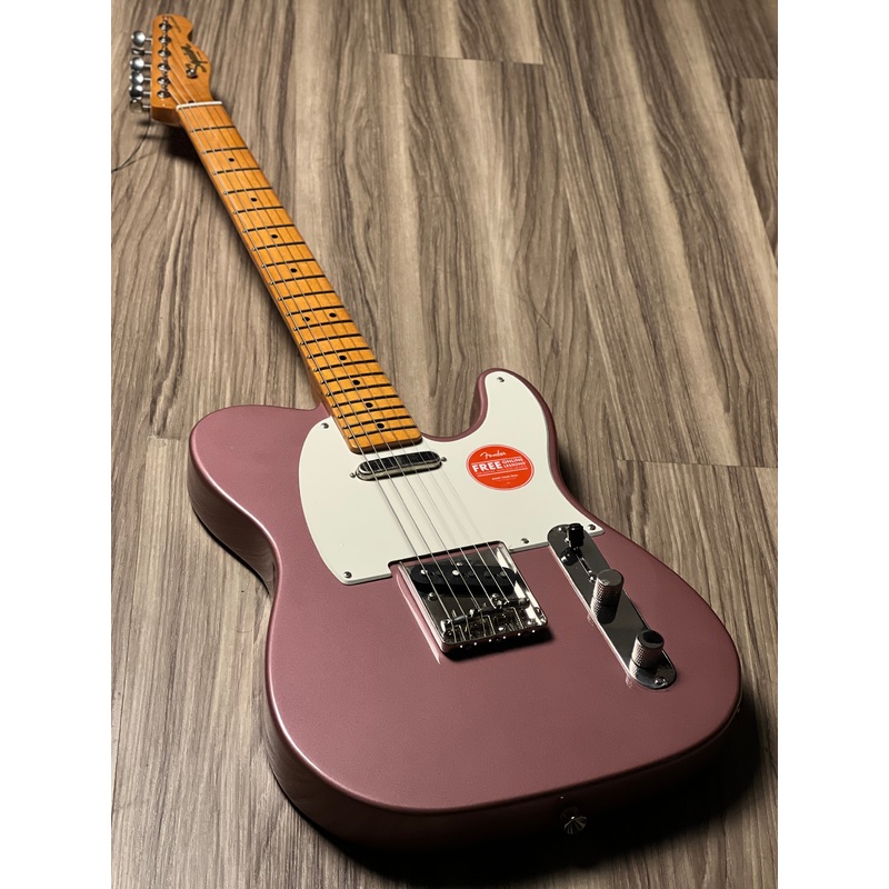 Squier FSR Classic Vibe 50s Telecaster with Maple FB in Burgundy Mist