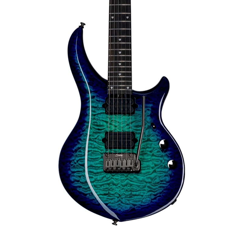 Sterling by Music Man JP Majesty X DiMarzio Pickups Cerulean Paradise Electric Guitar