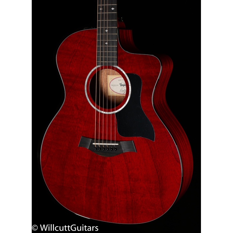 Taylor 224ce DLX LTD Mahogany/Sapele Trans Red (339)