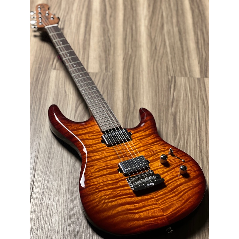 Sterling By Music Man LK100 Steve Lukather Signature in Hazel Burst w/Bag