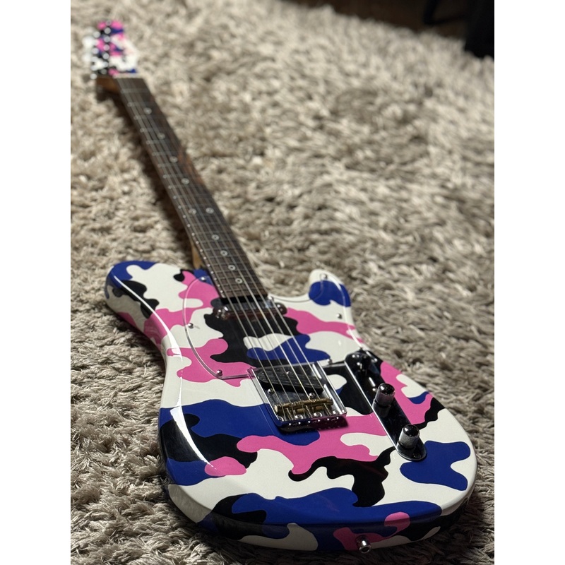Dhatarattha Custom DTL Artist Hand Paint "Purple Camo"