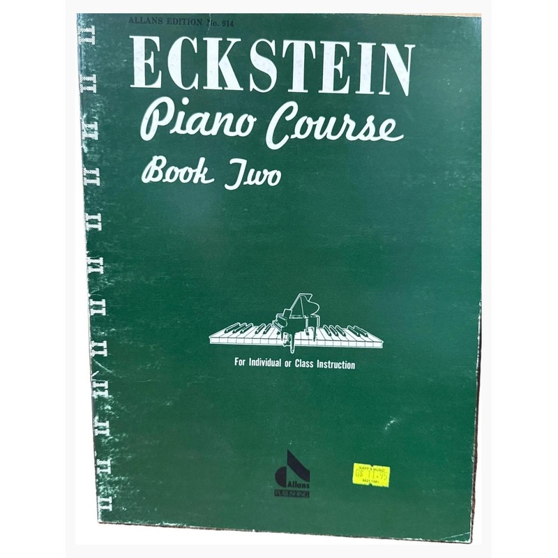 Eckstein Piano Course Book Two