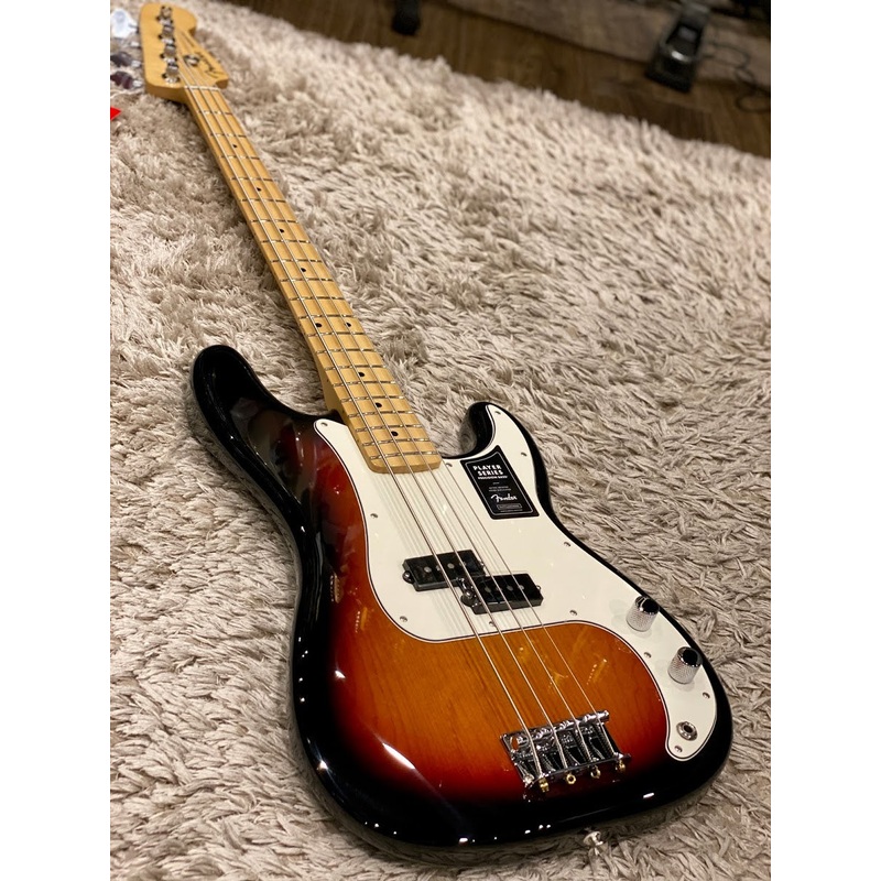 Fender Player Precision Bass Maple Neck - Three Tone Sunburst