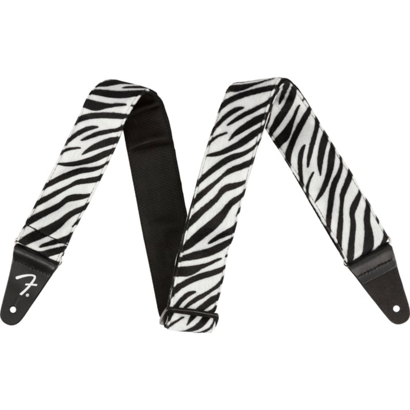 Fender Wild Animal Print Straps - Zebra