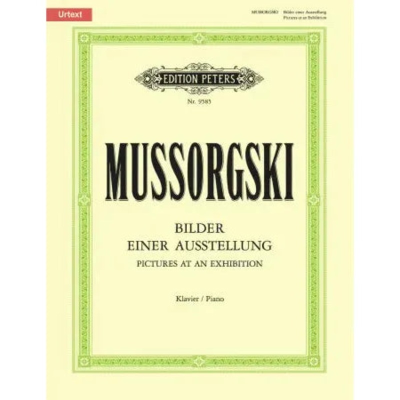 Mussorgsky, Modest Peter: Pictures at an Exhibition (piano solo)