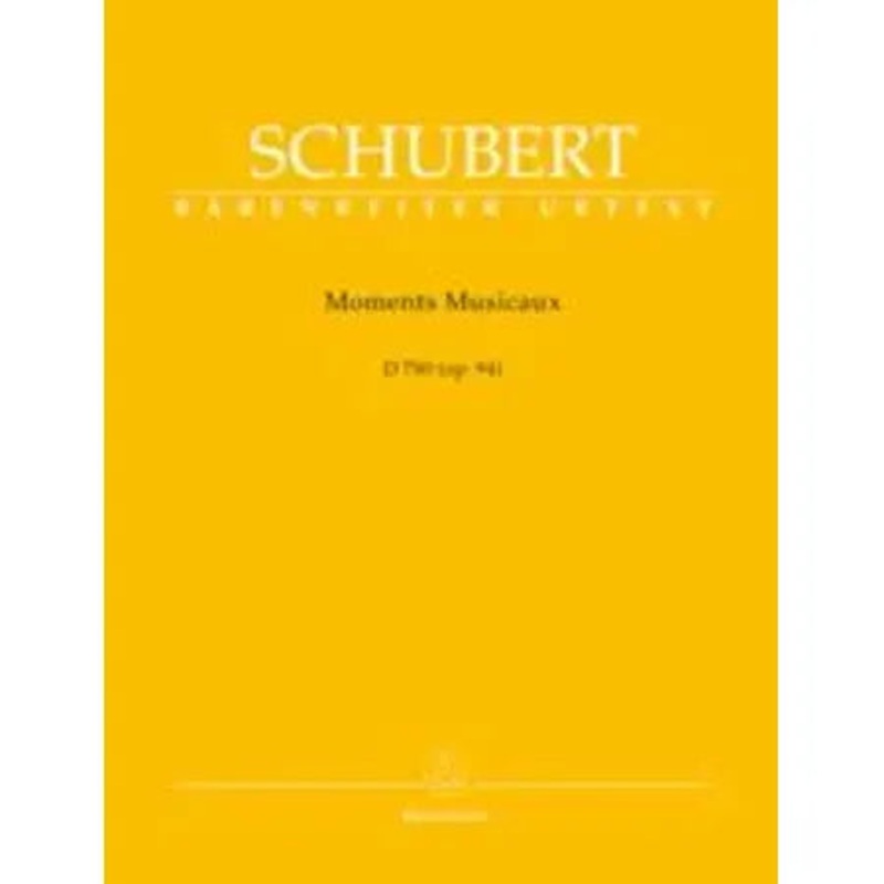 Schubert, Franz: Moments Musicaux D780 Piano