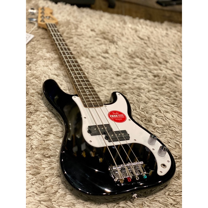 Squier Mini Precision Electric Bass - Black