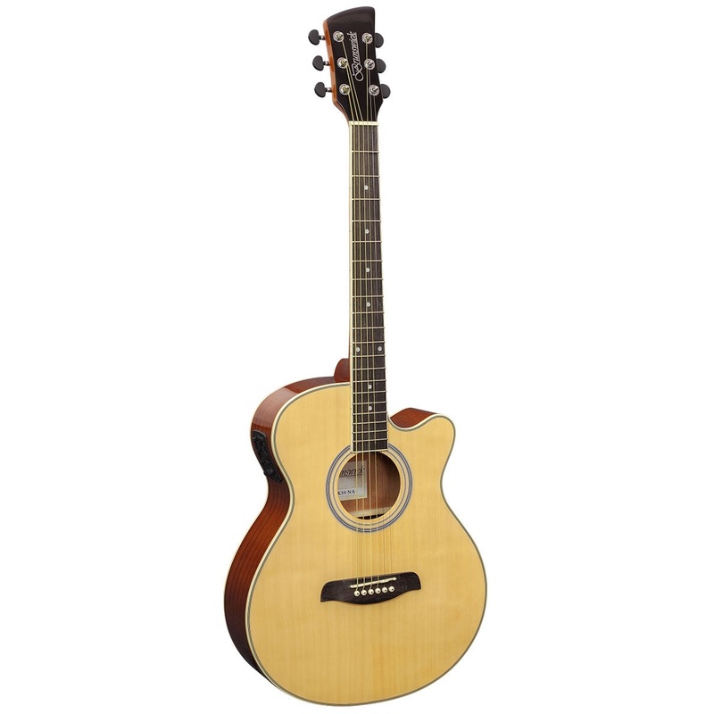 Brunswick BTK50 Grand Auditorium Electro-Acoustic Guitar, Natural