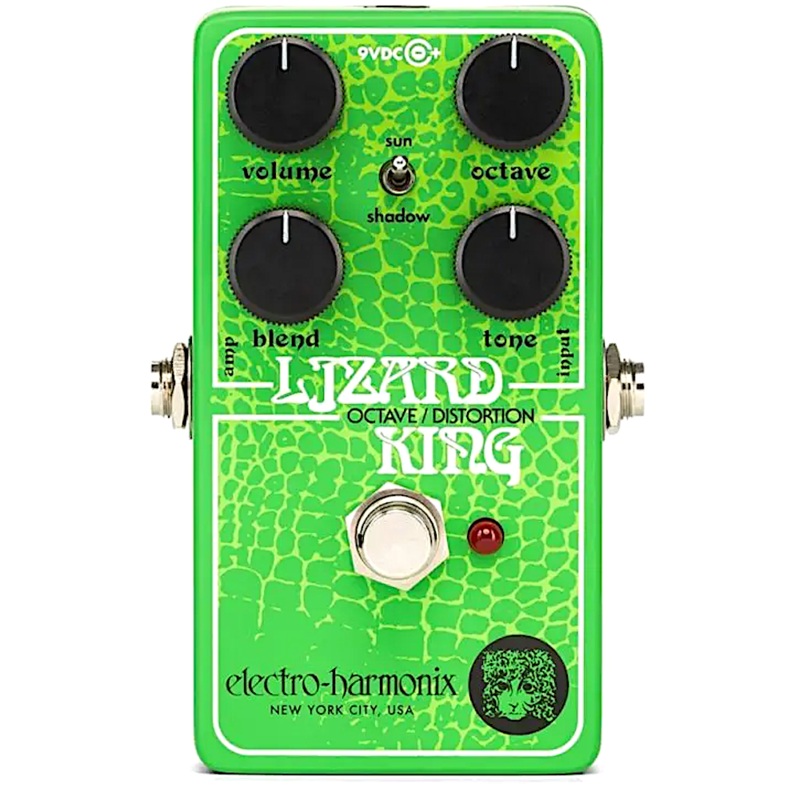 Electro-Harmonix Lizard King Bass Octave-Fuzz Effects Pedal