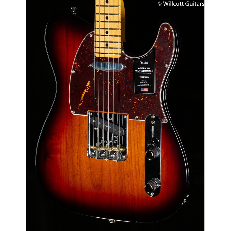 Fender American Professional II Telecaster 3-Color Sunburst Maple Fingerboard (252)