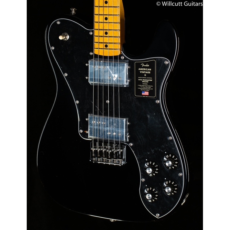 Fender American Vintage II 1975 Telecaster Deluxe Black (639)