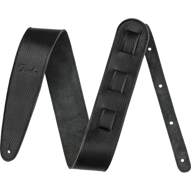 Fender Limited Leather Strap Lizard