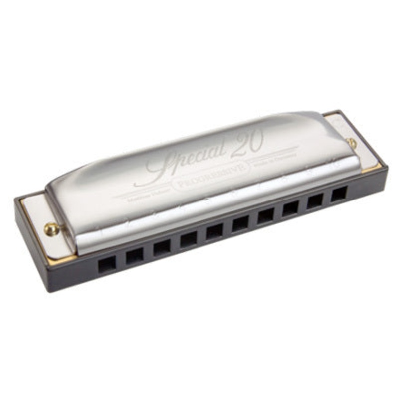 Hohner Progressive Series Special 20 Harmonica in the Key of F# The Workhorse Harmonica For Over 40 Years!