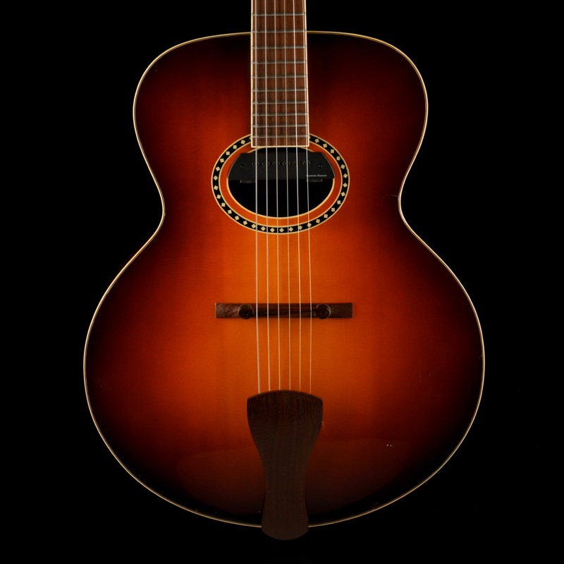 Pre Owned 2008 Eastman AR604-CS Sunburst Duncan MIC MAG Pickup Acoustic W/ OHSC