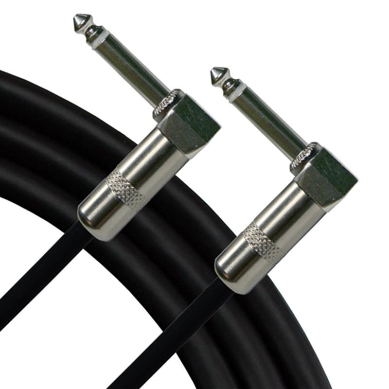 RapcoHorizon G1-6RR 6 Foot Instrument Patch Cable 1/4" - 1/4" - Right Angle Ends