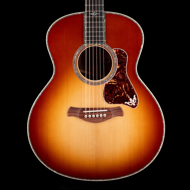 Taylor Gold Label 914e Teardrop Sunburst Acoustic Electric Guitar with Case