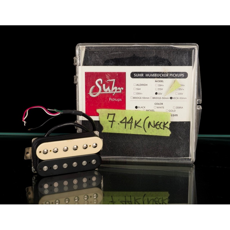 Used Suhr SSV Humbucker Pickup Neck Position Reversed Coils Zebra