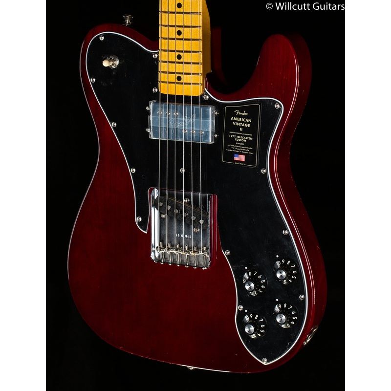Fender American Vintage II 1977 Telecaster Custom Wine (168)