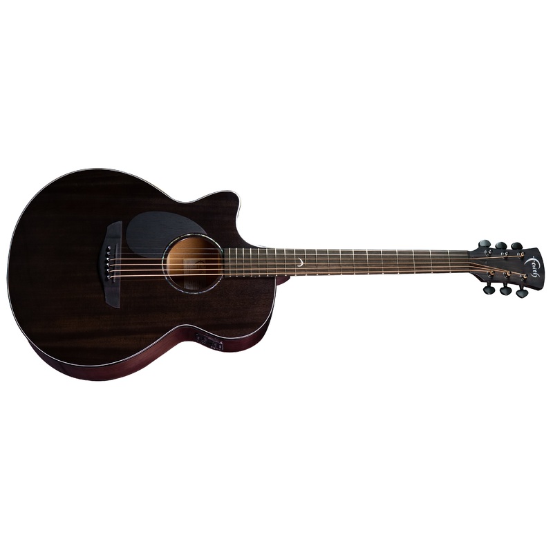 Nexus Venus - Cutaway Electro - Thru-Black - Left Handed