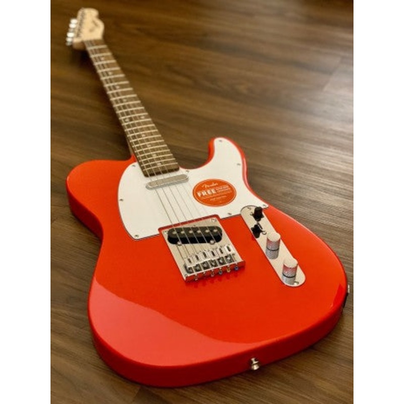 Squier Affinity Telecaster in Race Red with Laurel FB