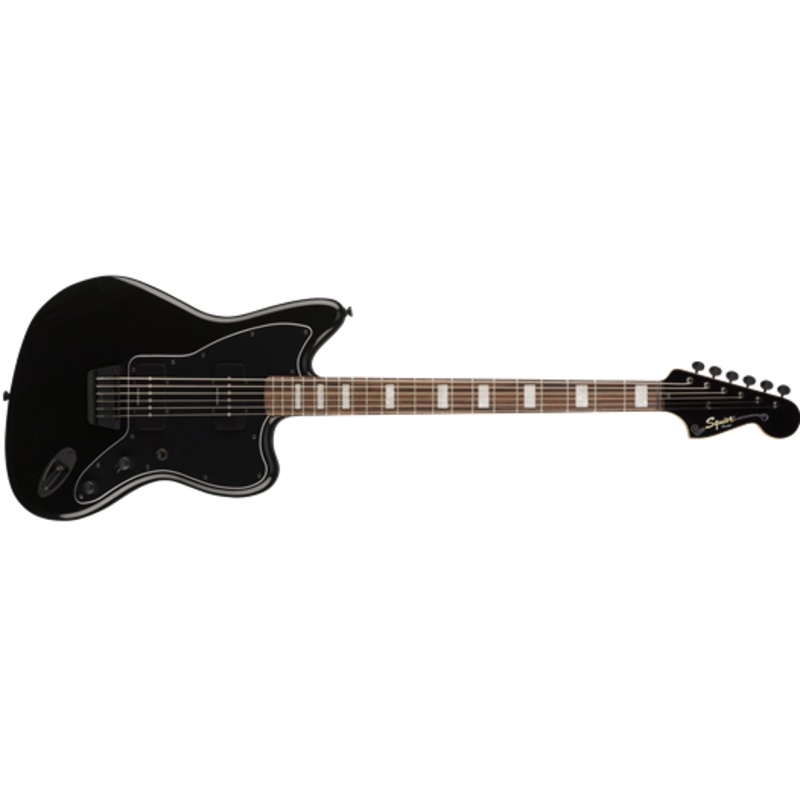Squier Vintage Modified Baritone Jazzmaster, Rosewood Fingerboard, Transparent Black