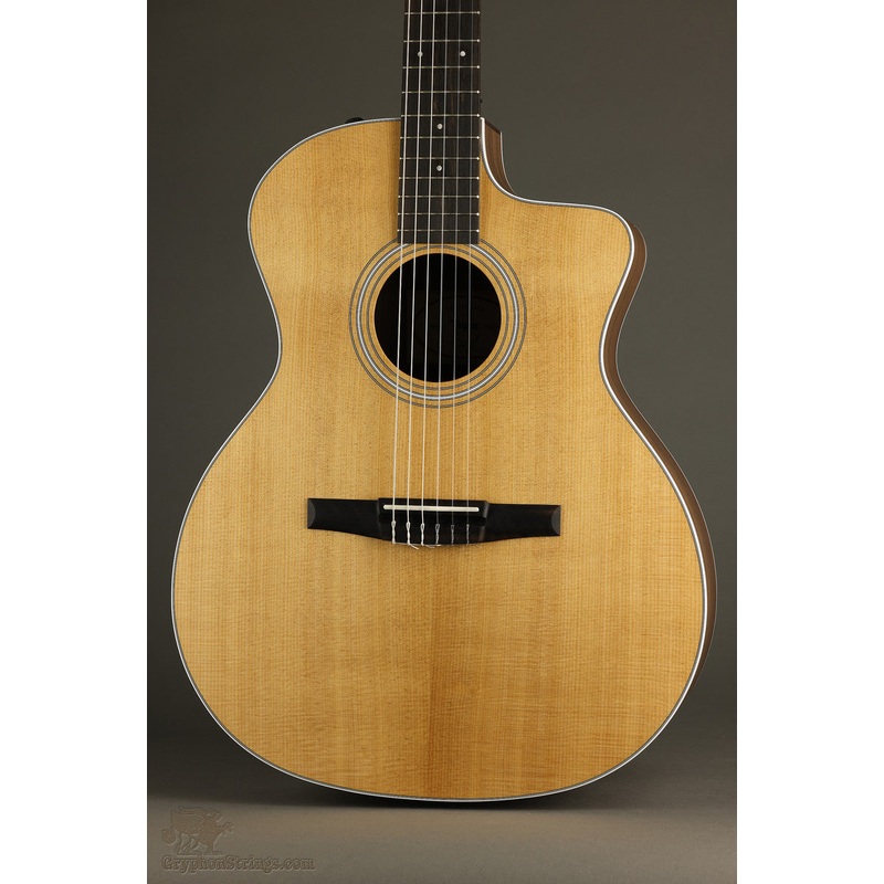 Taylor 214ce-N Acoustic Electric Nylon String Guitar - New