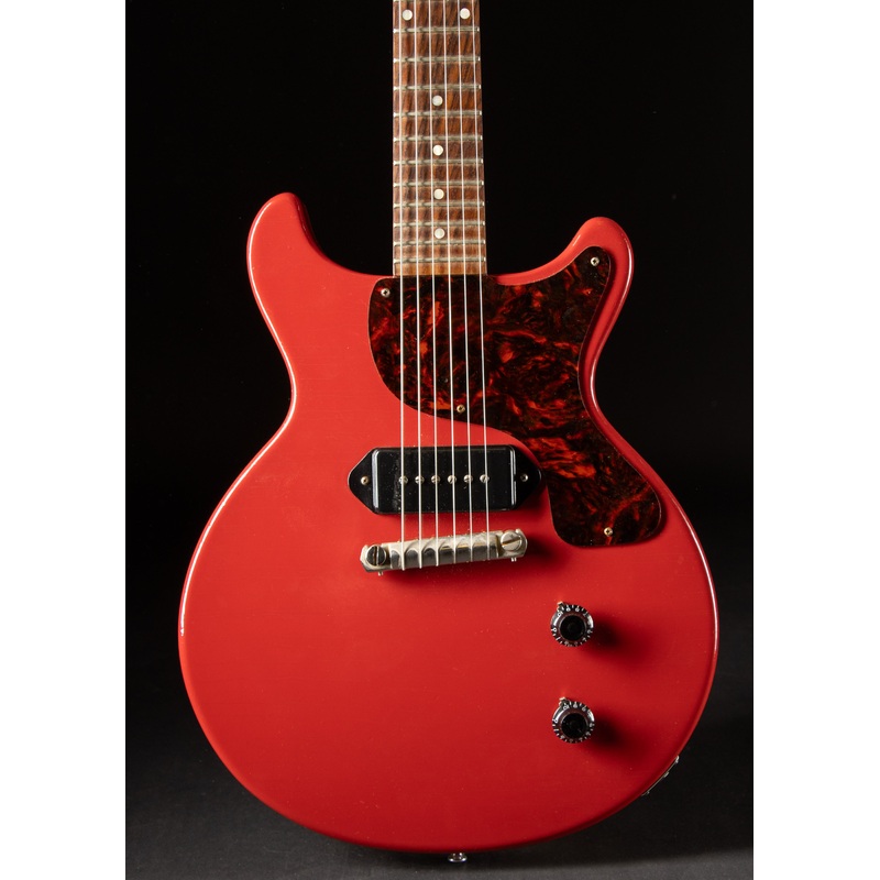 2018 Gibson Custom '59 Les Paul Junior Doublecut Cardinal Red Lightly Aged