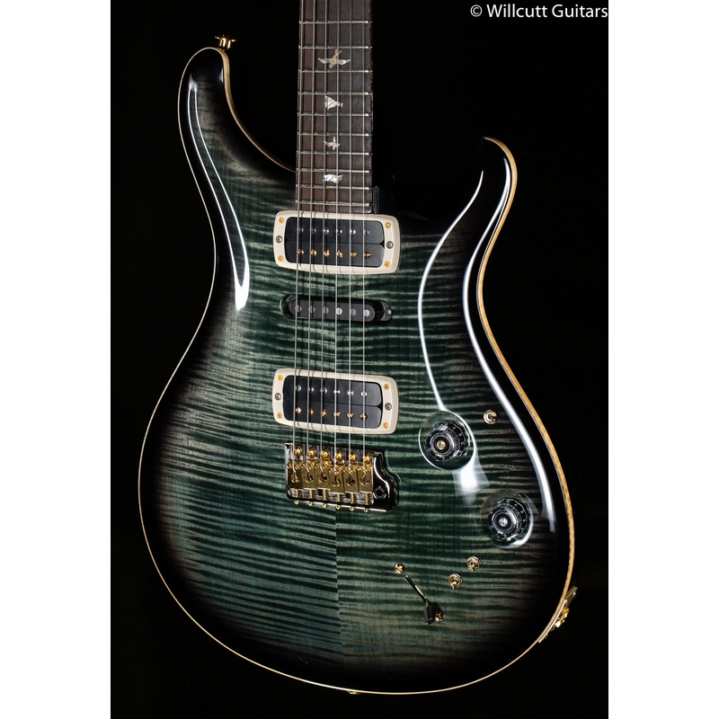 PRS Wood Library Modern Eagle V Trampas Green Smokeburst Stained Maple Neck