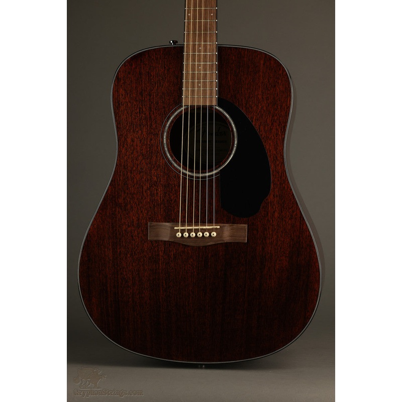 Fender CD-60S Dreadnought, Walnut Fingerboard, All-Mahogany - New