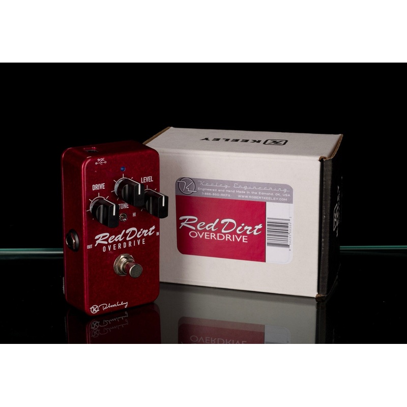 Used Keeley Electronics Red Dirt Overdrive With Box