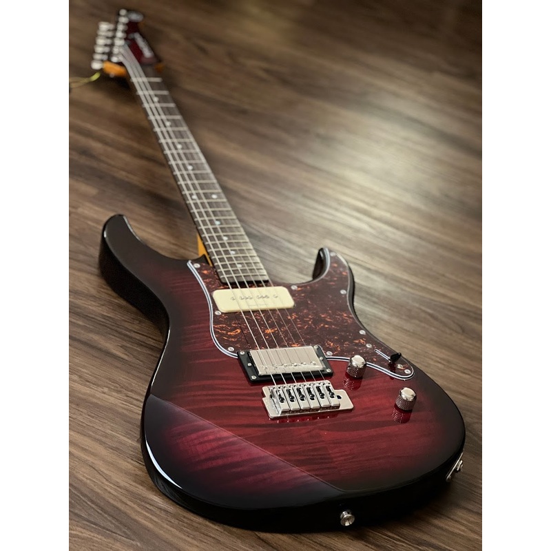 Yamaha PAC611VFM Pacifica in Dark Red Burst