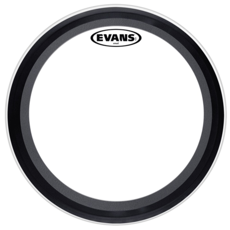 Evans BD20EMAD 20" EMAD Clear Batter Bass Drum Head