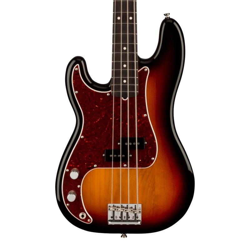 Fender American Professional II Left-Handed Precision Bass 3-Tone Sunburst With Case