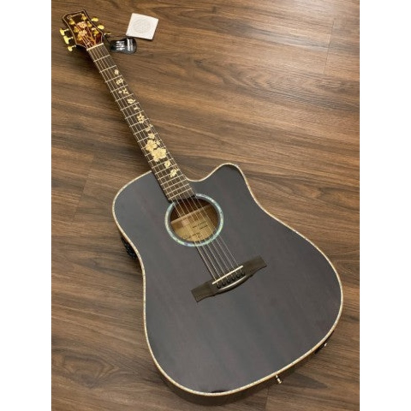 Galatasaray GT-QD1C-BK-FLX Full Solid Mahogany with Fishman Flex Preamp
