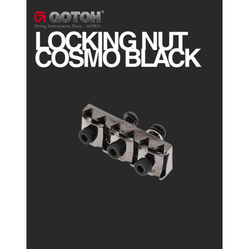 Gotoh Locking Nut - Cosmo Black