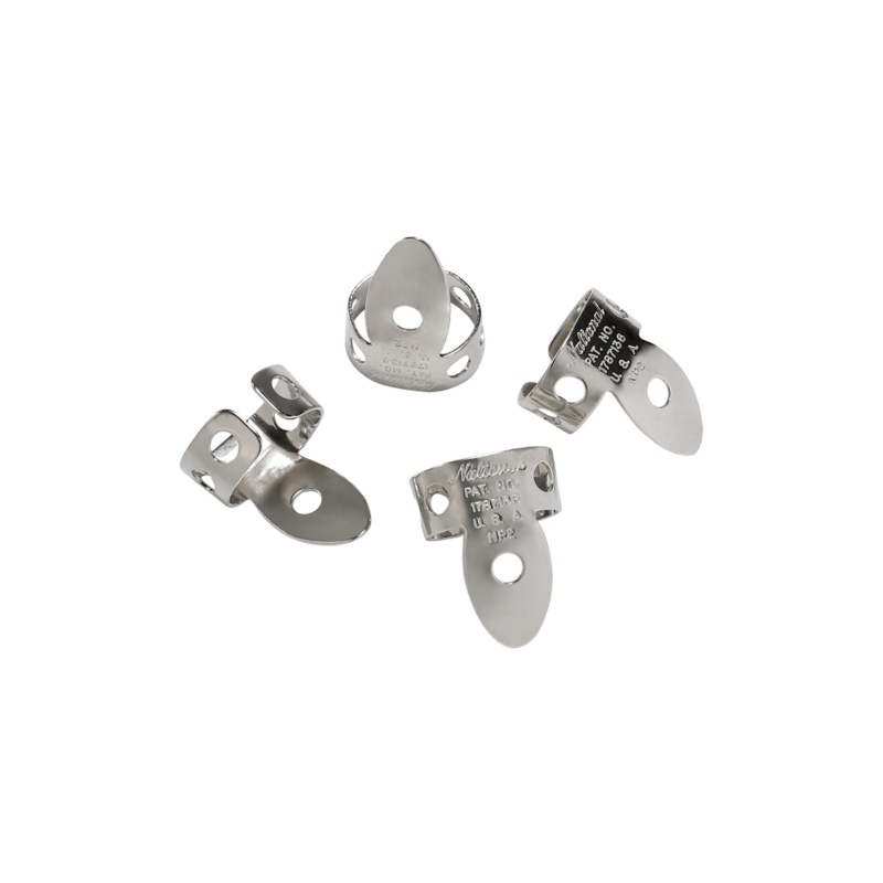 National Finger Pick - Nickel - 4 Pack