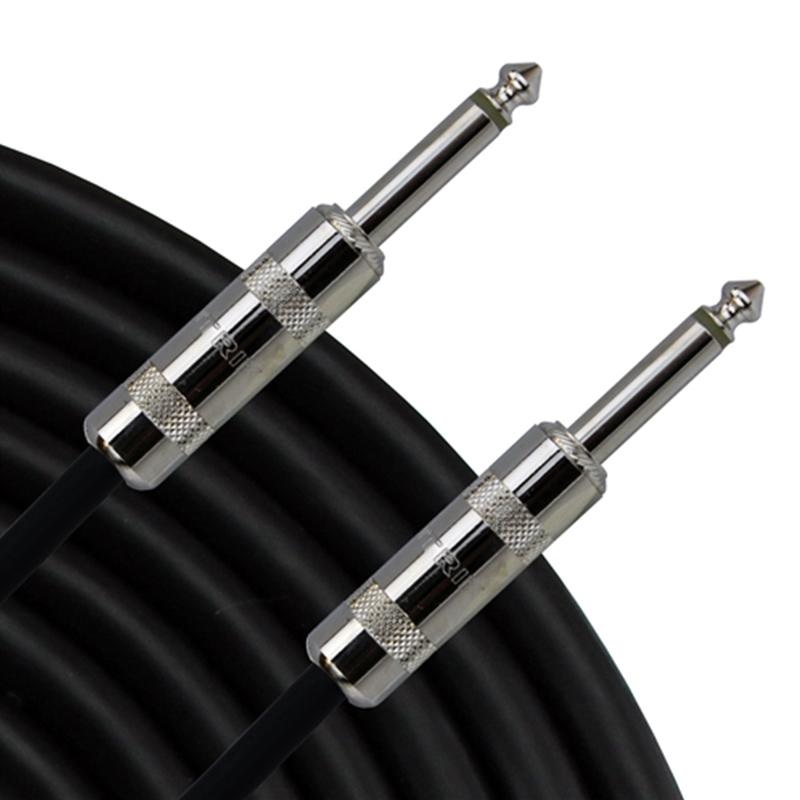 RapcoHorizon G1-10 10' Black Instrument Cable 1/4"-1/4" Straight Ends