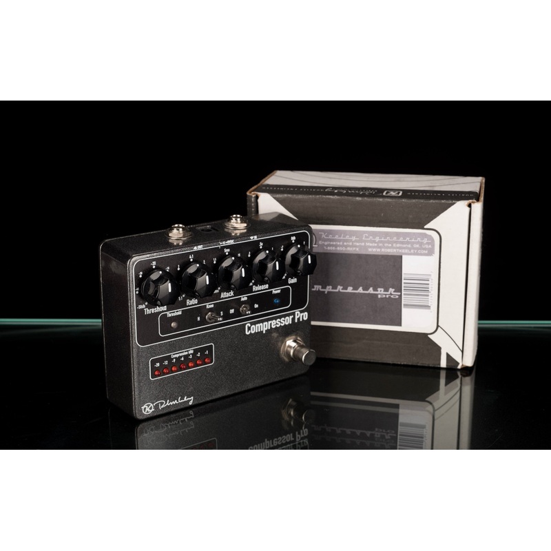 Used Keeley Electronics Compressor Pro Pedal with Box